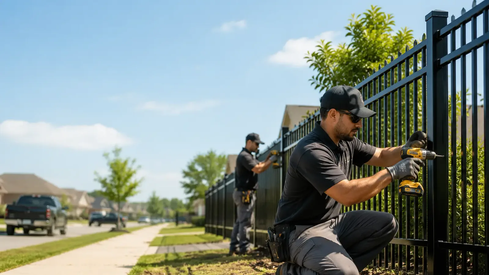 Metal Fence Installation in Comanche, TX